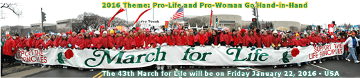 March for Life - Washington DC - USA - MarchForLife.org